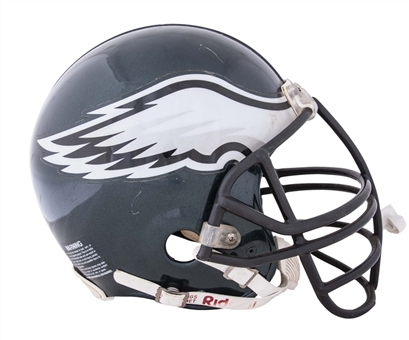 1997 Richard Dent Game Used Philadelphia Eagles Helmet (Eagles COA)